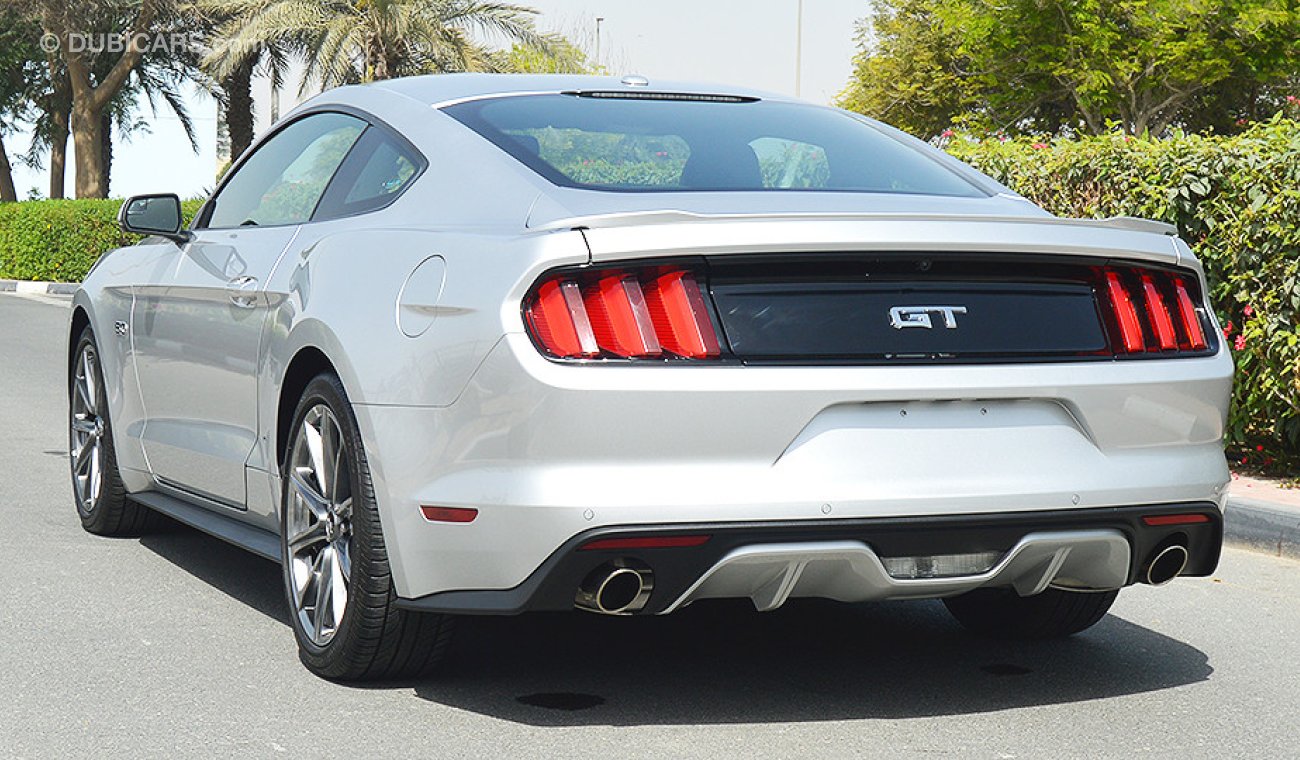 Ford Mustang GT Premium+, 5.0L V8 GCC, 0km with 3Yrs or 100K km Warranty, 60K km Service at Al Tayer