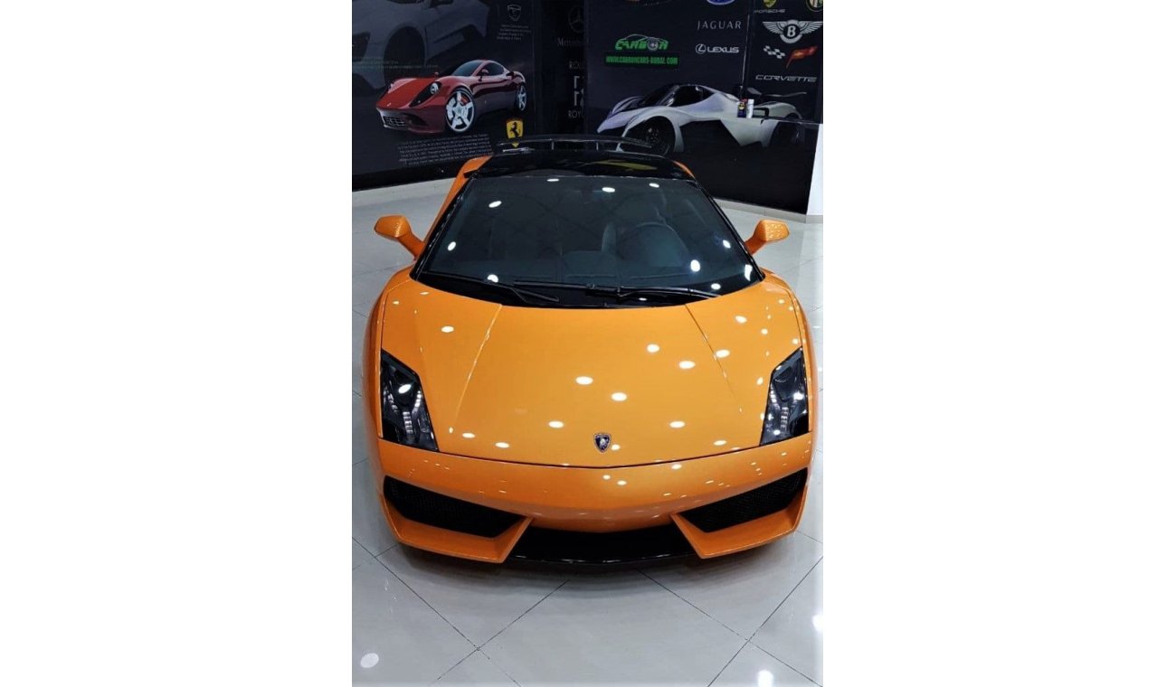 لمبرجيني جاياردو ONE OF 201 CAR AROUND THE WORLD THE SPECIAL EDITION OF THE GALLARDO LP-560-4 BICOLORE SERIE SPECIALE