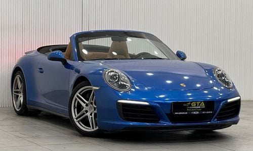Porsche 911 2017 Porsche 911 Carrera 4 Cabriolet, 3 Years Service Contract, 1 Year Warranty, GCC