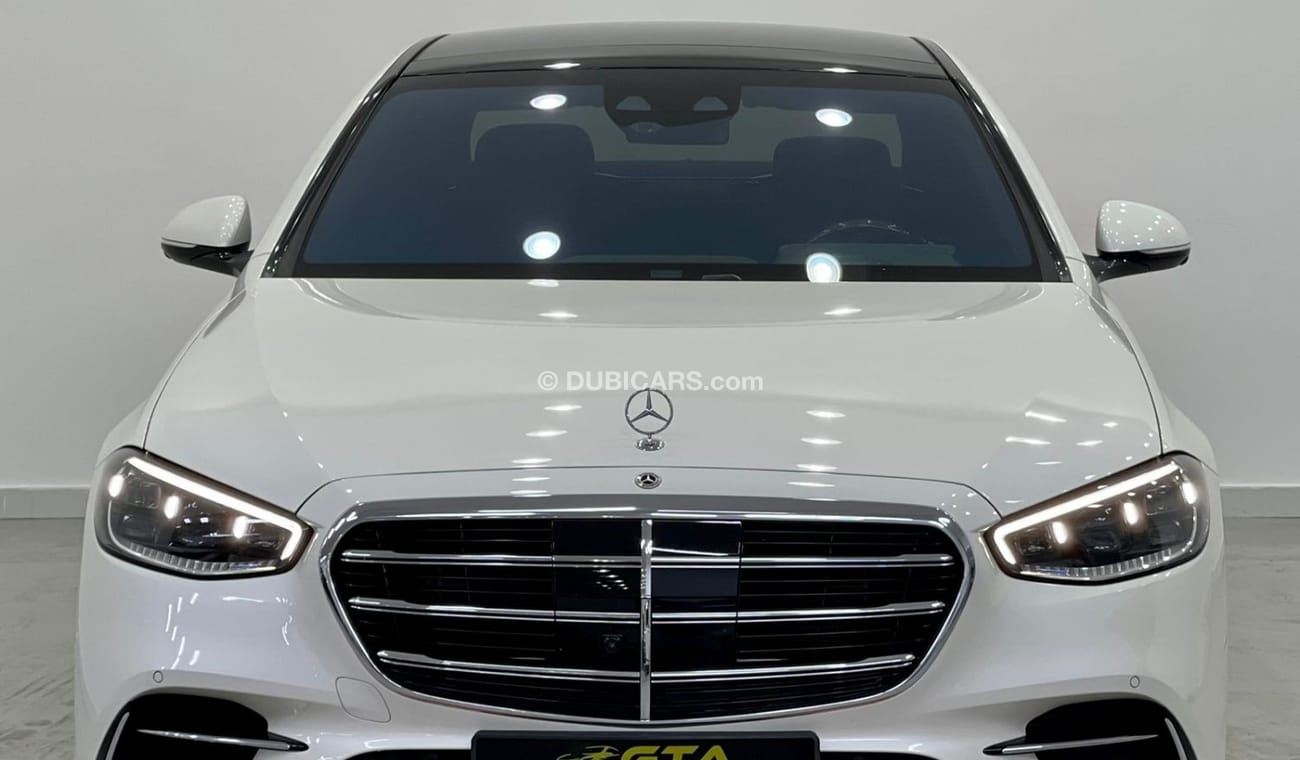 Mercedes-Benz S 580 4M Exclusive 2022 Mercedes S580 4matic, Mercedes Warranty + Service Contract, GCC