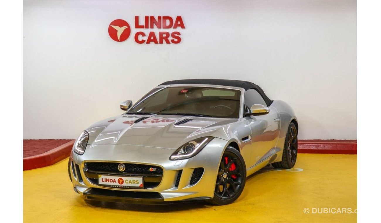 Jaguar F-Type RESERVED ||| Jaguar F-Type S Convertible 2014 GCC under Warranty with Flexible Down-Payment.