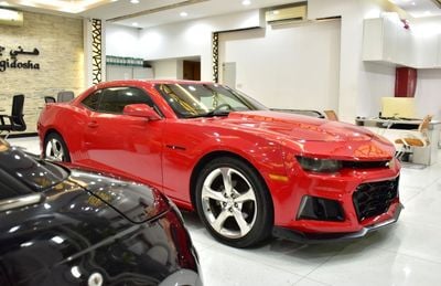 Chevrolet Camaro EXCELLENT DEAL for our Chevrolet Camaro ( 2014 Model ) in Red Color GCC Specs