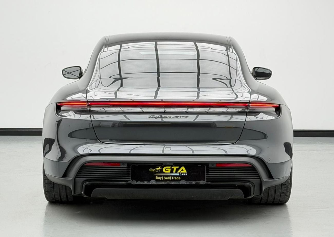 بورش تايكان 2024 Porsche Taycan GTS, Dec/2026 Porsche Warranty, Full Porsche Service History, GCC