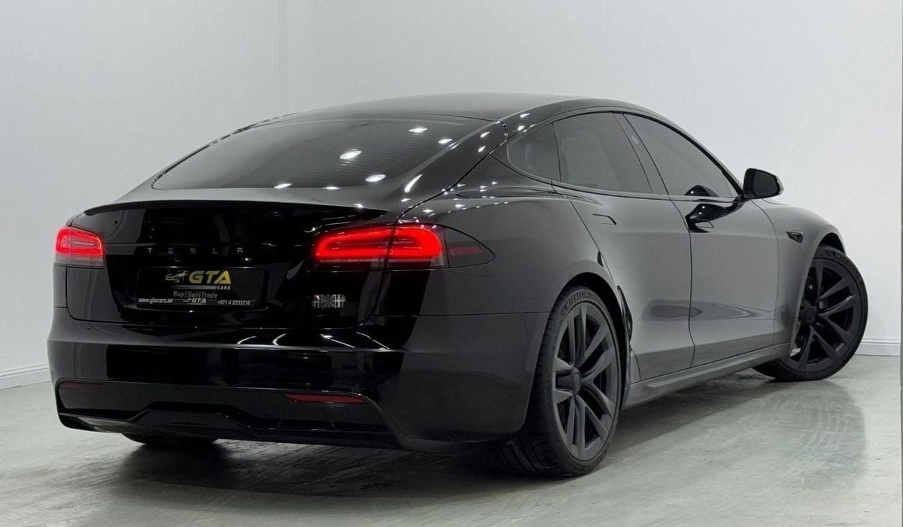 Tesla Model S 2023 Tesla Model S Plaid, Dec 2027 Tesla Warranty, Dec 2031 Battery + Drive Unit Warranty, GCC