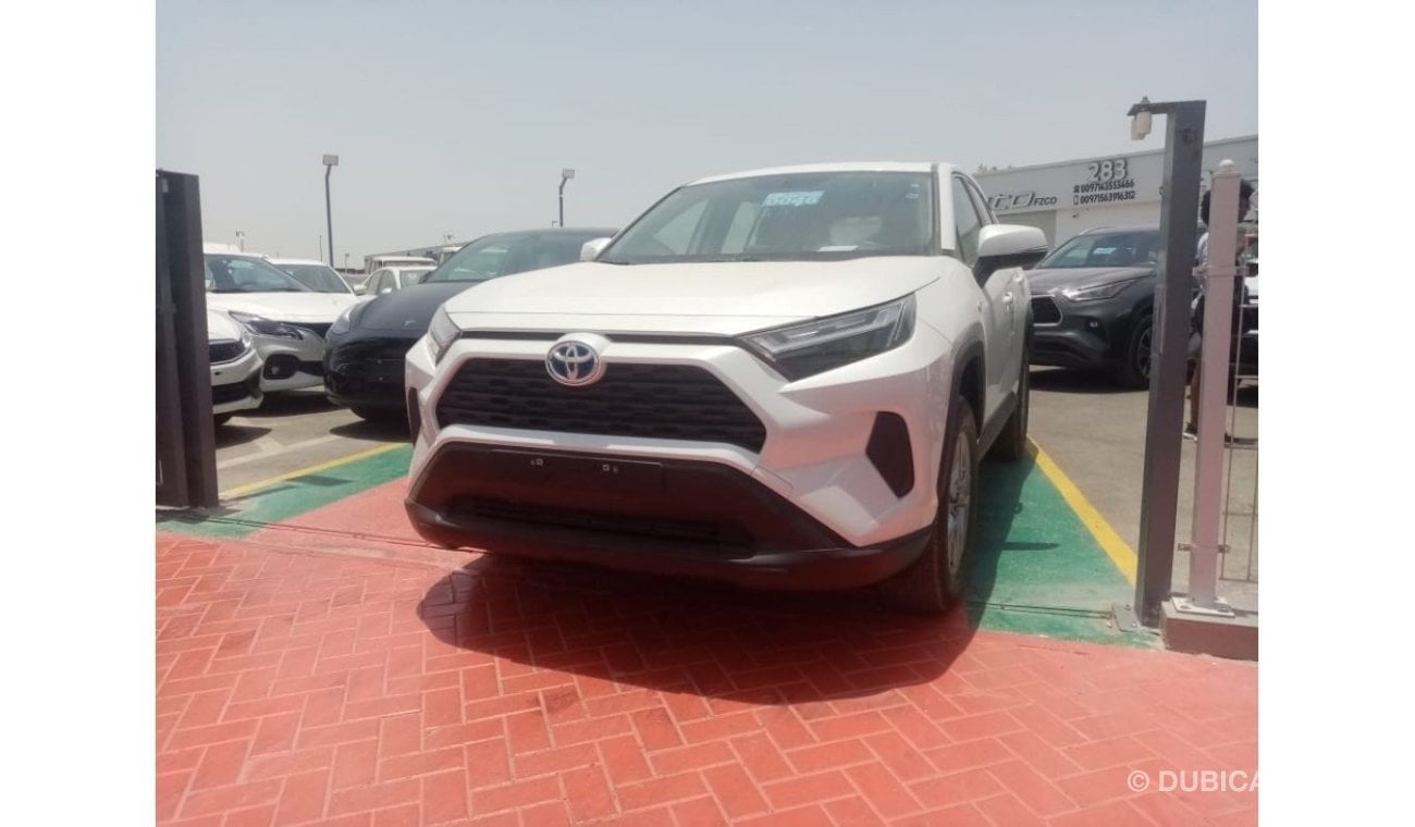 Toyota RAV4 LE Hybrid 2023 Model White Color 2.5L  AWD,,CUV,, 5 doors ,, 5 seats ( for local registration +10%)