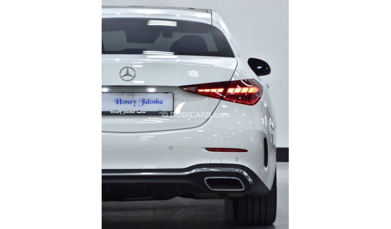 مرسيدس بنز C 300 EXCELLENT DEAL for our Mercedes Benz C300 ( 2022 Model ) in White Color Korean Specs