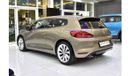 Volkswagen Scirocco EXCELLENT DEAL for our Volkswagen Scirocco 2.0 TSi ( 2016 Model ) in Brown Color GCC Specs