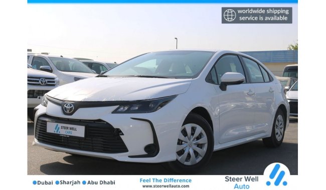Toyota Corolla PRICE REDUCED 2023 | 1.6L XLI E V4 16V DOHC WITH GCC SPECS - EXPORT ONLY