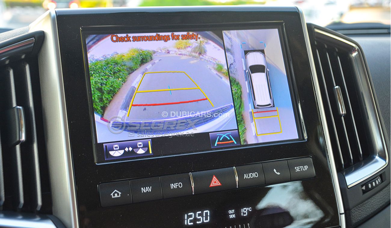 تويوتا لاند كروزر LC200 4.5 TDSL A/T 360 CAMERA, JBL SOUND SYSTEM MODEL 2019, 2020 COLORS WHITE, GREY, BLACK