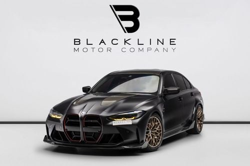 BMW M3 CS XDRIVE BUY NOW, PAY 2027 | THE BLACKLINE STANDARD | July 2028 Warranty + Service, GCC