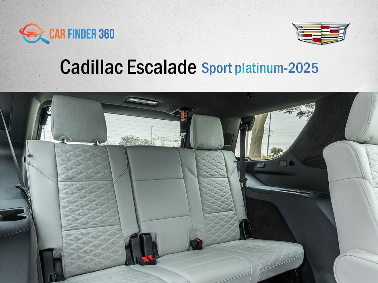 Cadillac Escalade Sport Platinum 6.2L 4WD (Export only)