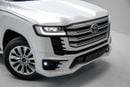 Toyota Land Cruiser VXR LC300 VXR Z 3.3L - Precious White Pearl Inside Black & Red | Export Only