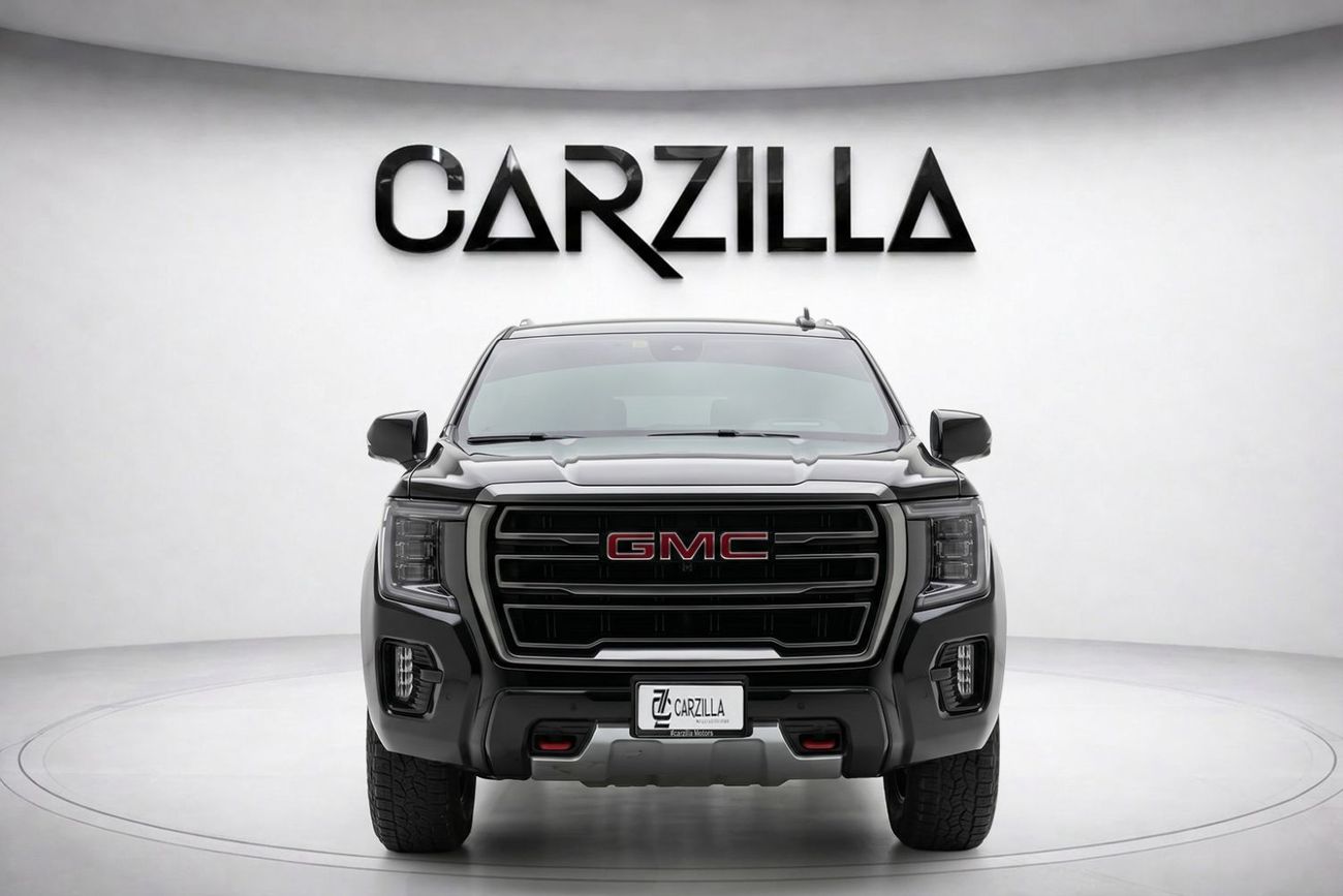 جي أم سي يوكون AT4 GMC Yukon 2023 l Black l GCC Specs l AED 3,427 / Monthly