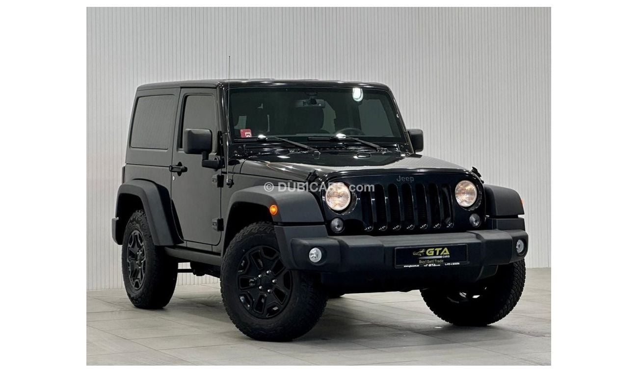Jeep Willys 2018 Jeep Wrangler JK Willys Wheeler, Warranty, Full Service History, GCC