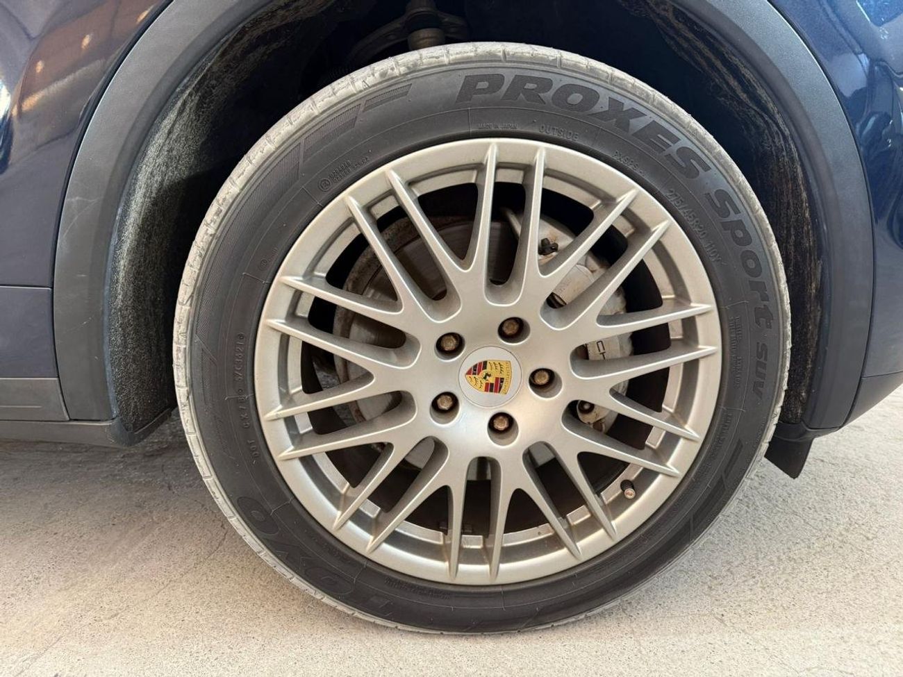 Porsche Cayenne S 4.8L | RARE TITANIUM BLUE INTERIOR | SERVICE HISTORY | SPORTS CHRONO PACKAGE