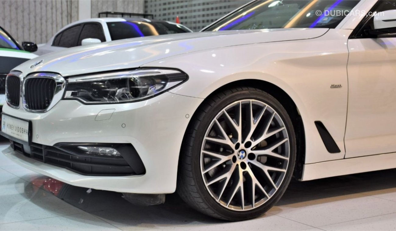 BMW 530i EXCELLENT DEAL for our BMW 530i Sport Line 2017 Model!! in White Color! GCC Specs