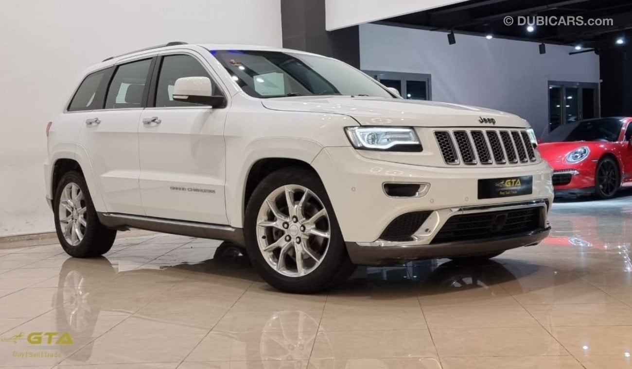 Jeep Grand Cherokee 2015 Jeep Grand Cherokee Summit 5.7L V8, Service History, GCC