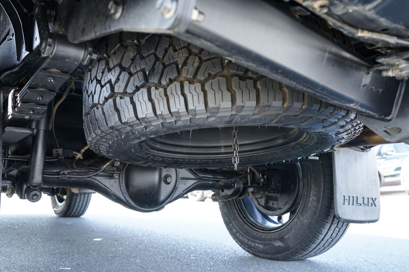 تويوتا هيلوكس The Toyota Hilux is a legendary, tough, and reliable mid-size body-on-frame pickup truck known for i