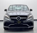 Mercedes-Benz GLE 63 S AMG Coupe 2017 Mercedes-Benz GLE 63 S AMG 4Matic Coupe, Full Service History, Excellent Condition, GCC