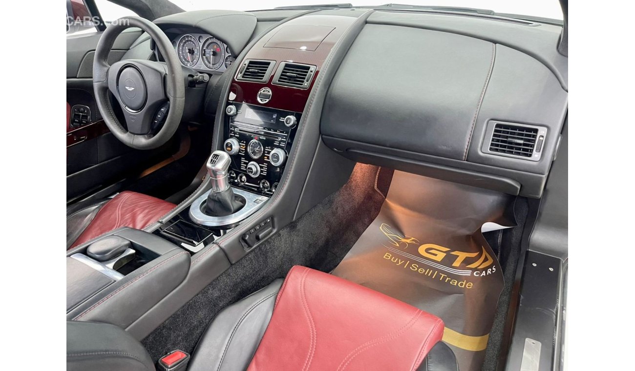 أستون مارتن فانتيج V12 Special Edition 2013 Aston Martin V12 Vantage, Full Red Carbon Fibre, Agency Service History, GCC