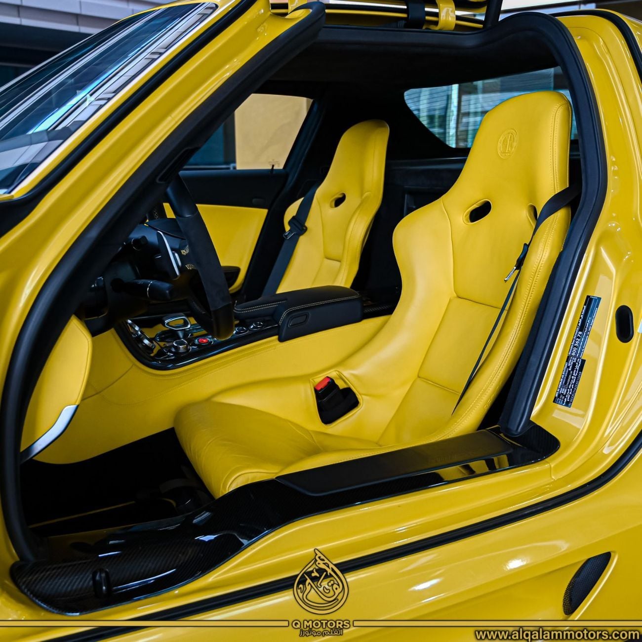 Mercedes Benz SLS AMG 2014 MERCEDES BENZ SLS BLACK SERIES GCC DONE ONLY 600KM