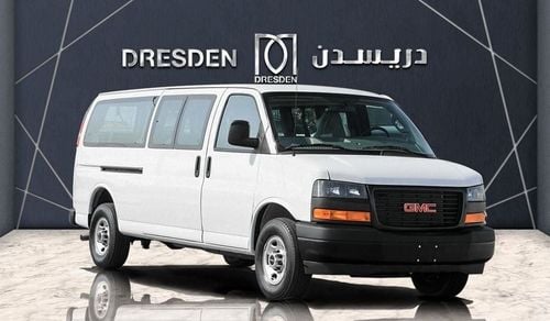 GMC Savana 3500 Extended Wheelbase | 15-Seater | 2023 | GCC | For Local Registration +10%