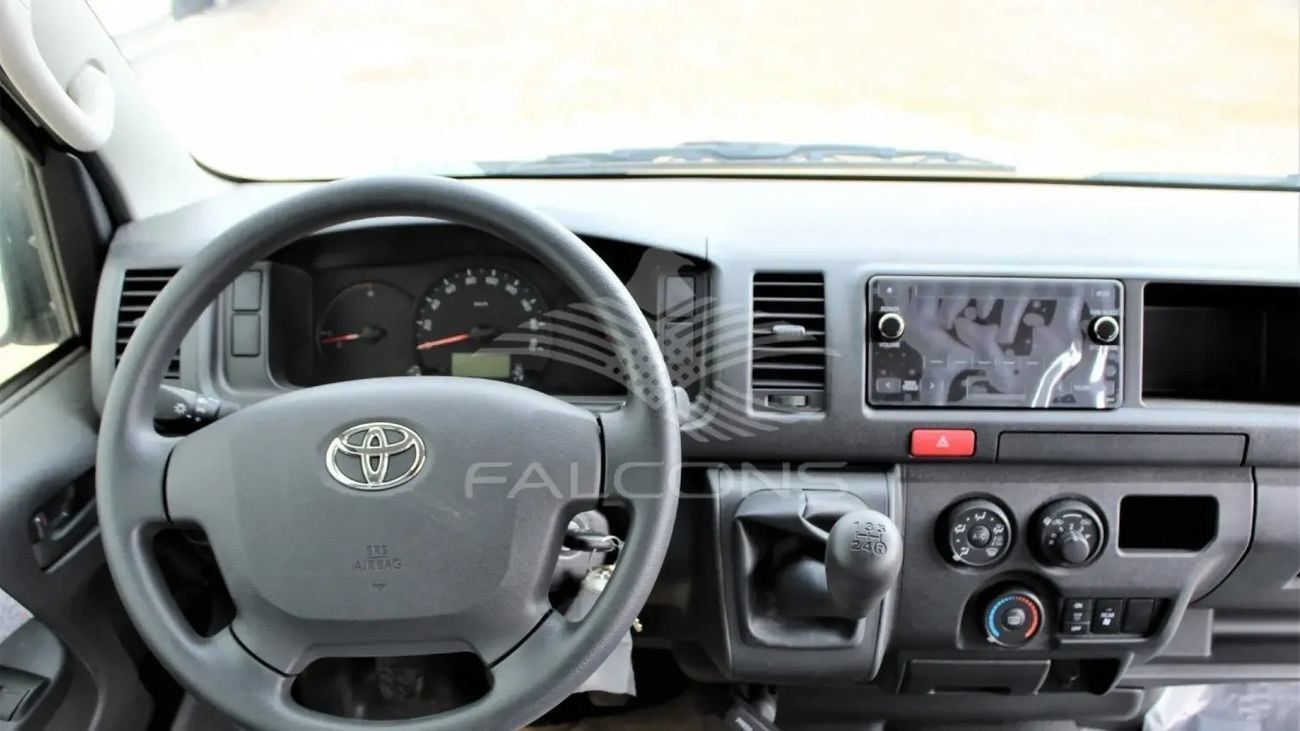 تويوتا هاياس Toyota HIACE D 2.5L M33 GL H R WITH AC , ABS-ALLOY MT
