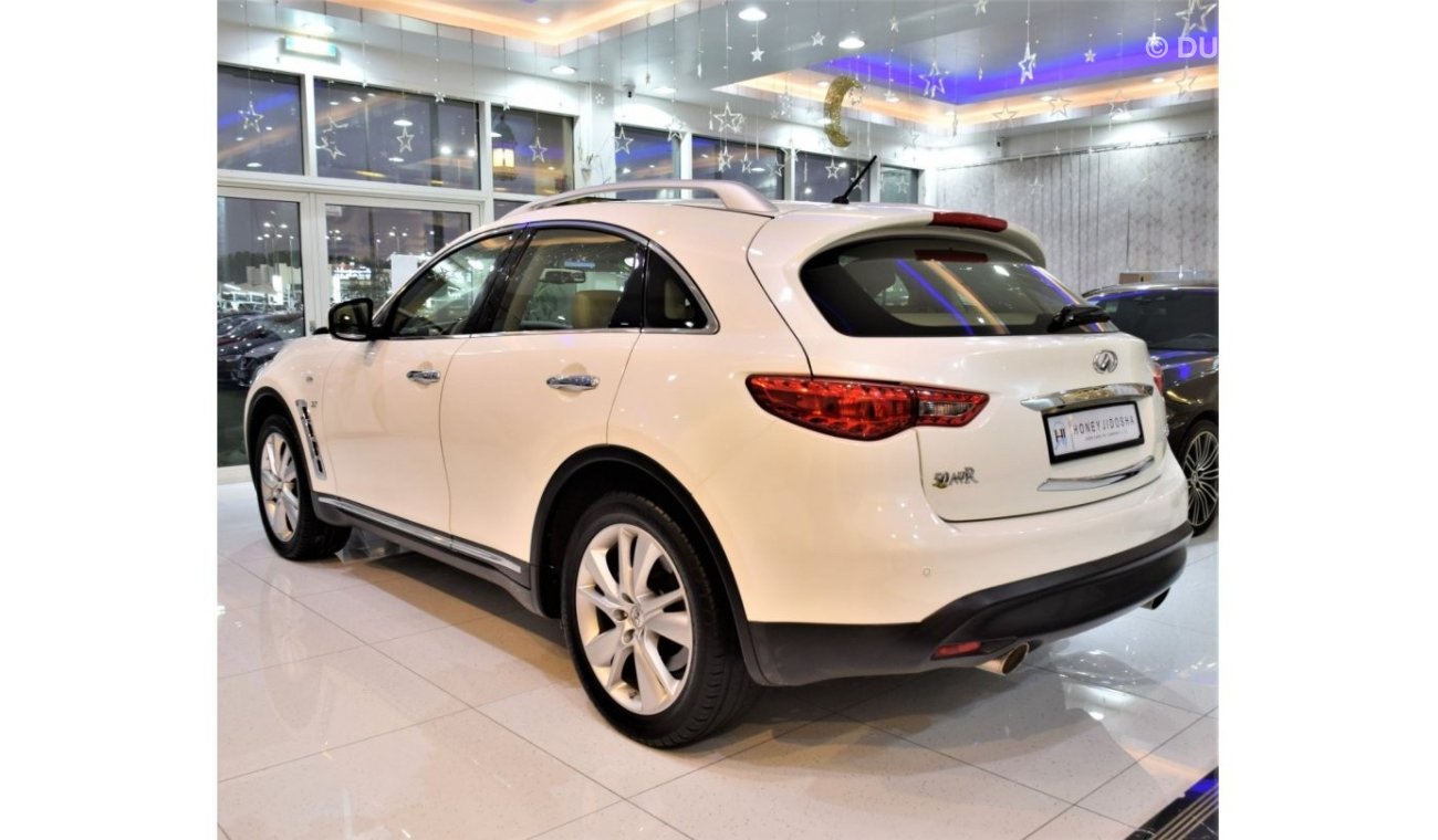 إنفينيتي QX70 EXCELLENT DEAL for our Infiniti Qx70 3.7 ( 2018 Model! ) in White Color! GCC Specs