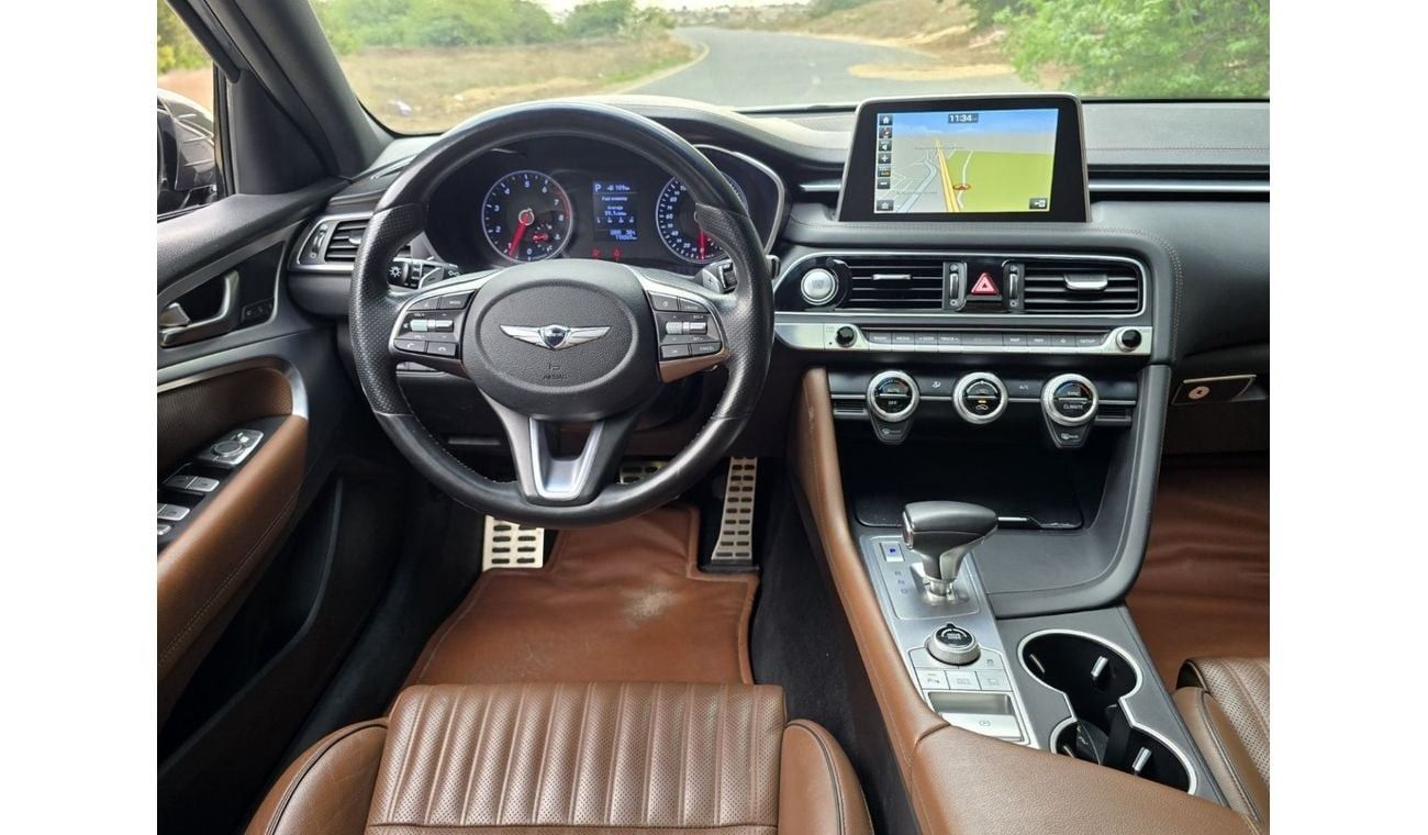 جينيسس G70 Platinum 2.0L AWD GENESIS G70 2019 GCC 2.0L-Turbo //ACCIDENTS FREE //PERFECT CONDITION