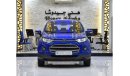Ford EcoSport EXCELLENT DEAL for our Ford EcoSport ( 2017 Model ) in Blue Color GCC Specs