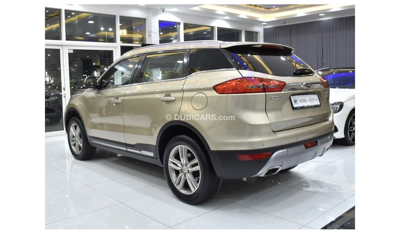 Geely Emgrand X7 EXCELLENT DEAL for our Geely Emgrand X7 Sport ( 2017 Model ) in Gold Color GCC Specs