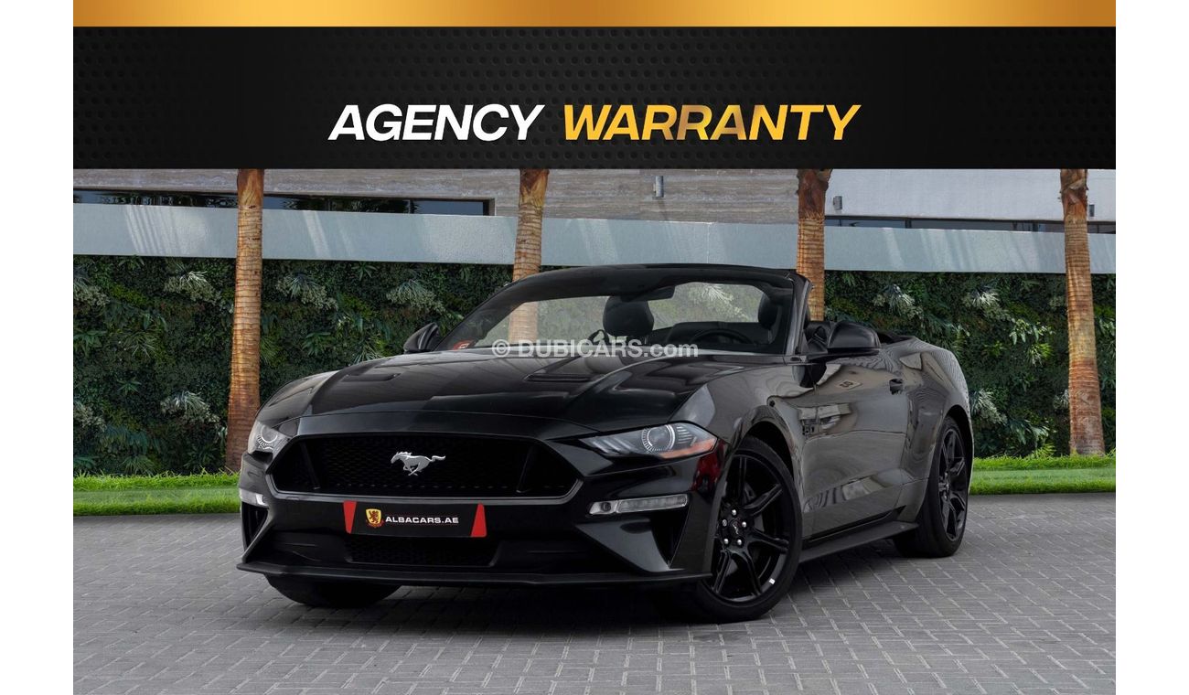 Ford Mustang GT Premium Convertible | 3,427 P.M  | 0% Downpayment | Low Mileage!