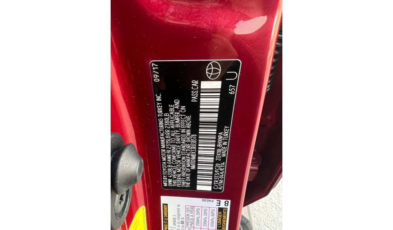 Toyota CHR TOYOTA C H R 2018 CLEAN RTA PASS CAR