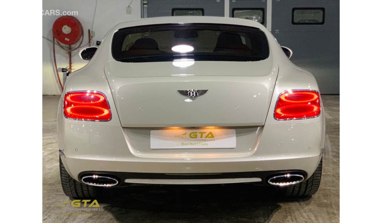 Bentley Continental GT W12, Dealer Warranty, Full History, GCC