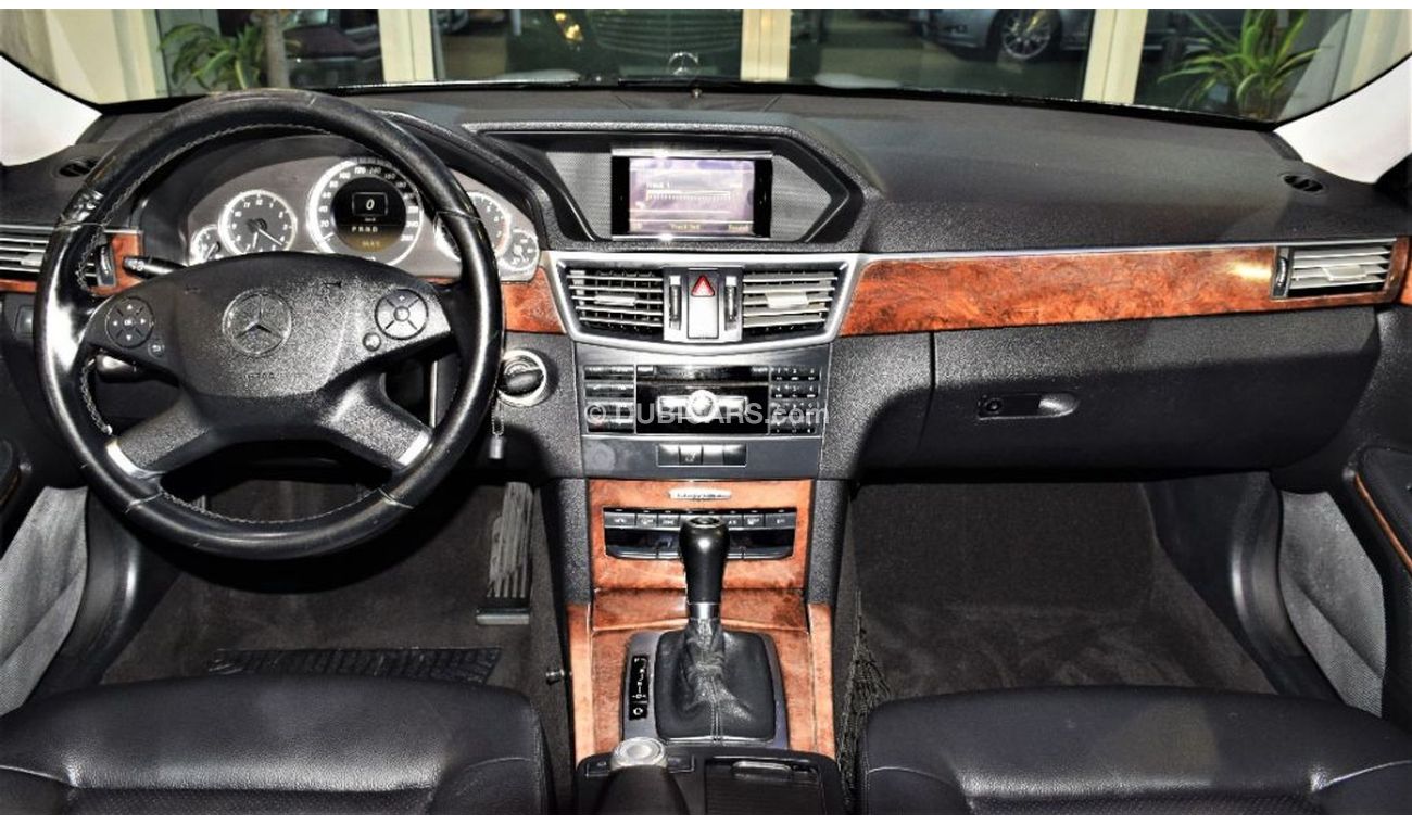 مرسيدس بنز E200 ONLY 135000 KM Mercedes Benz E200 2012 Model!! in Black Color! GCC Specs