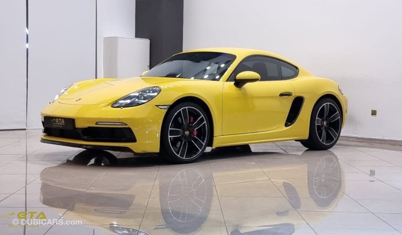 بورش كايمان أس 2017 Porsche Cayman S, Full Service History, GCC