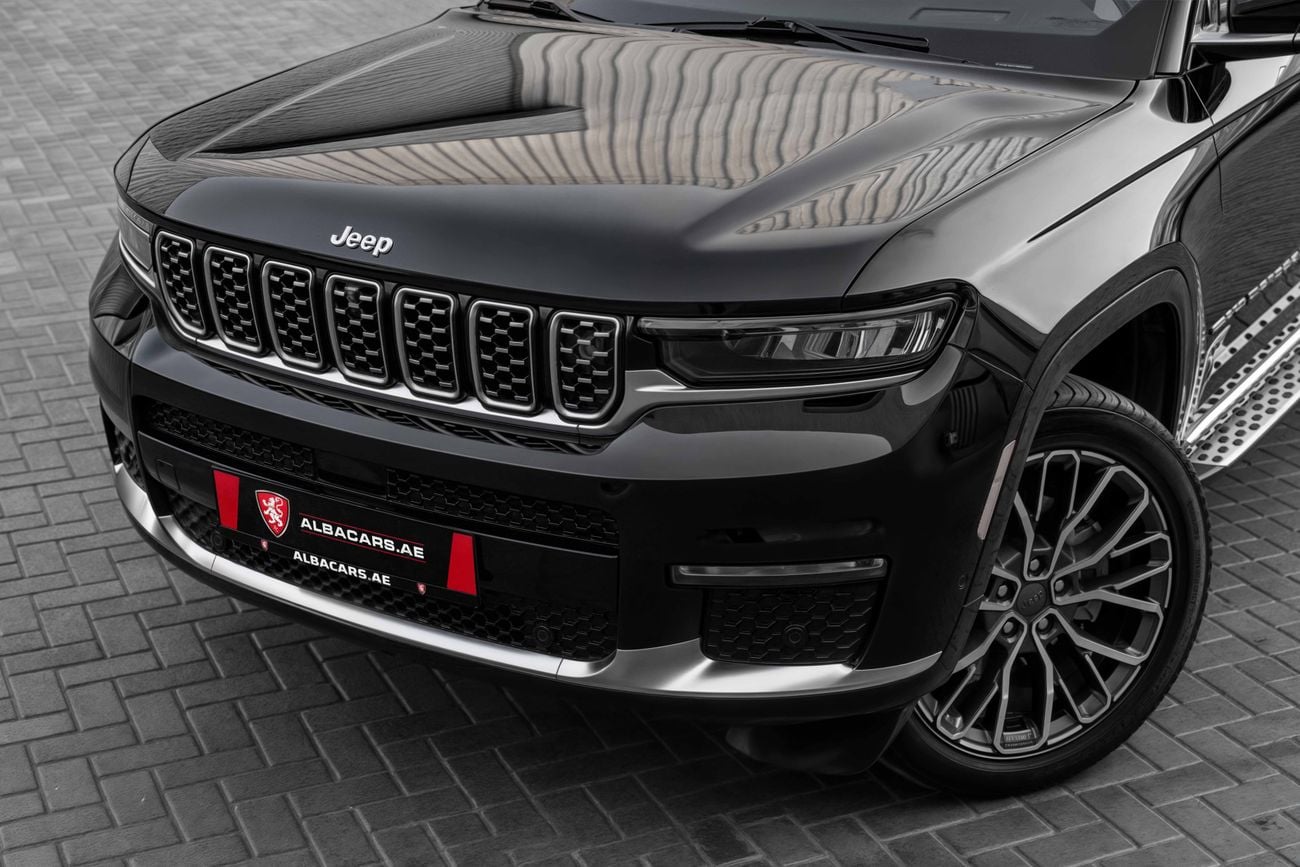جيب جراند شيروكي Summit Grand Cherokee Summit | 4,407 P.M | 0% Downpayment | JEEP WARRANTY!