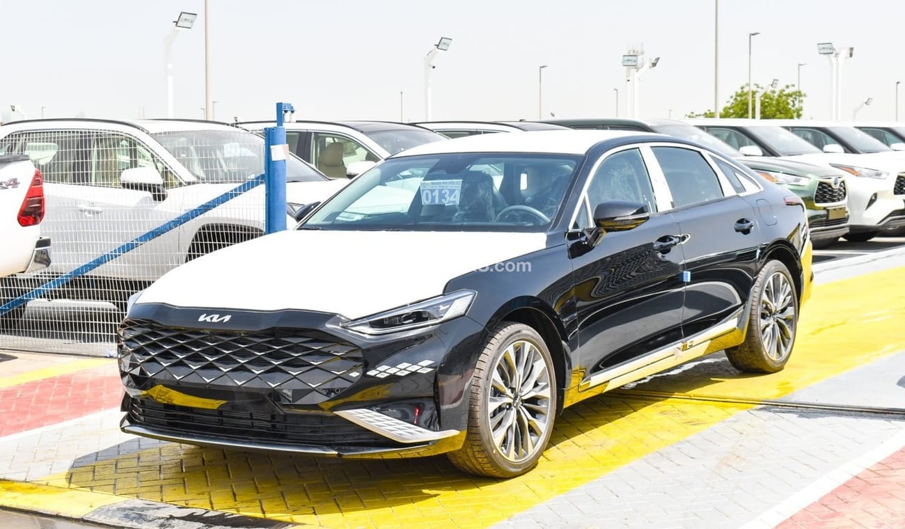 كيا K8 KIA K8 - V6 3.5L PETROL - FULL OPTION - 2023 - BLACK