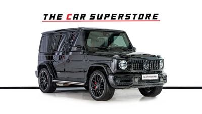 Mercedes-Benz G 63 AMG 4MATIC SUV Night Package II-Carbon Fiber Package-Low Mileage-Under Warranty Until 2027