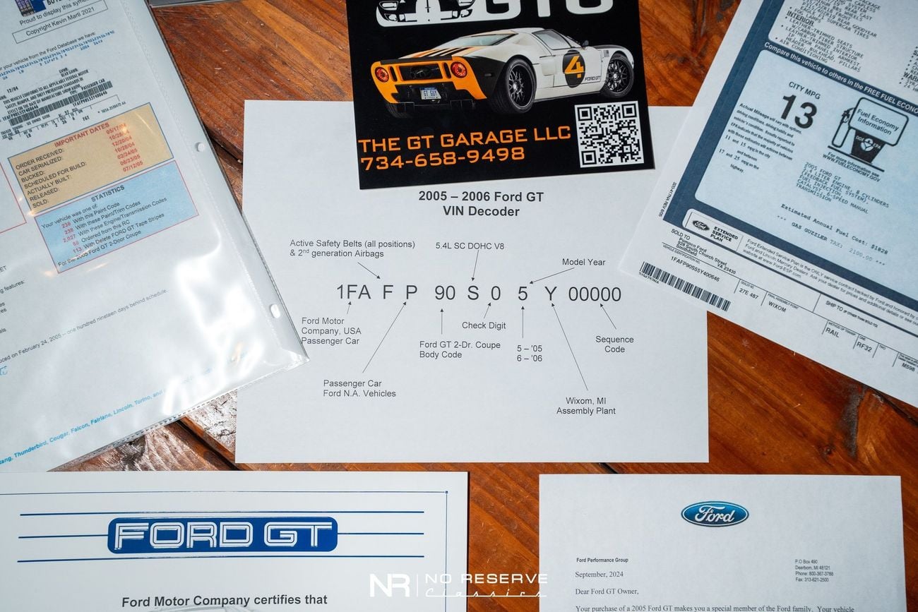 Ford GT Rare 1 of 14 Stripe Delete