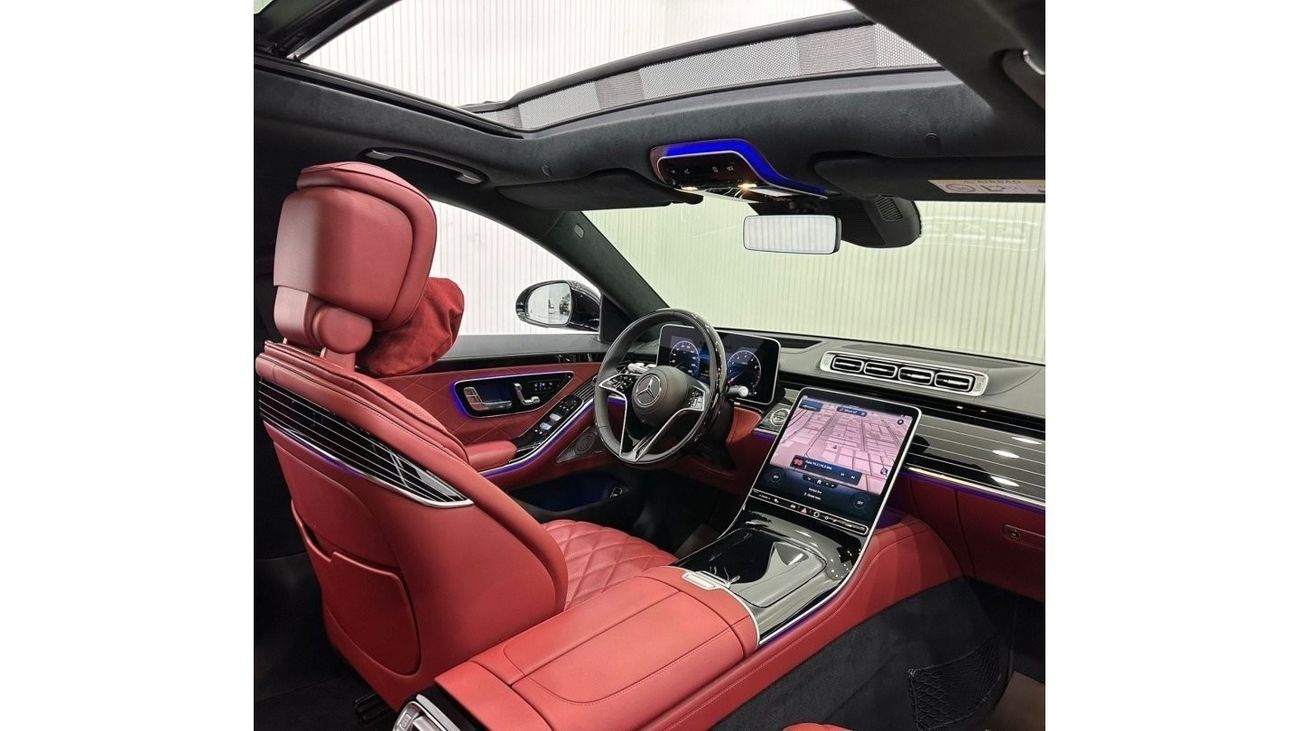مرسيدس بنز S 500 2022 Mercedes Benz S500 AMG 4MATIC, Warranty, Service History, Fully Loaded, Low Kms, GCC