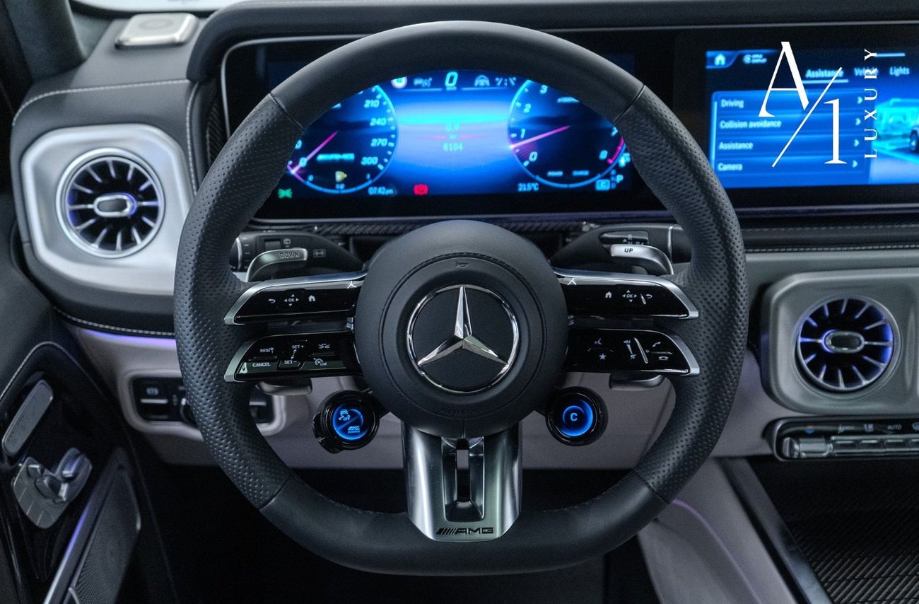 مرسيدس بنز G 63 AMG 4MATIC SUV 2025 Mercedes Benz G63 G MANUFAKTUR, Double Night Package, Full Options, Low kms, Japanes