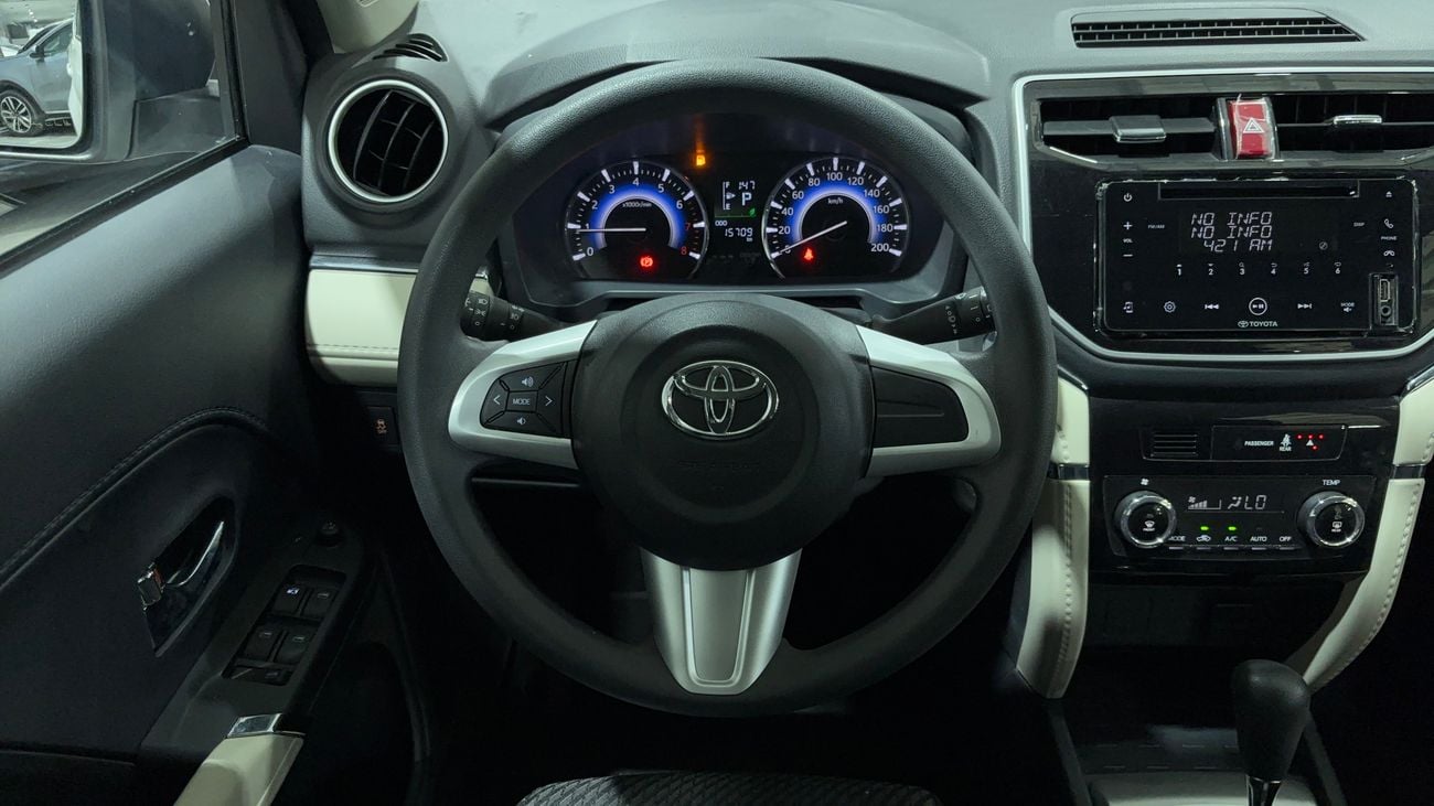 Toyota Rush 2023 EX | AED 831/Month | 0 DP | 30 Day Return | Warranty | Service History