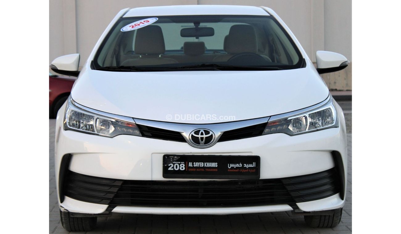 تويوتا كورولا تويوتا كورولا 2019 خليجي رقم 2 أبيض 2.0 بحالة ممتازة بدون حوادث نظيفه جدا من الداخل والخارج