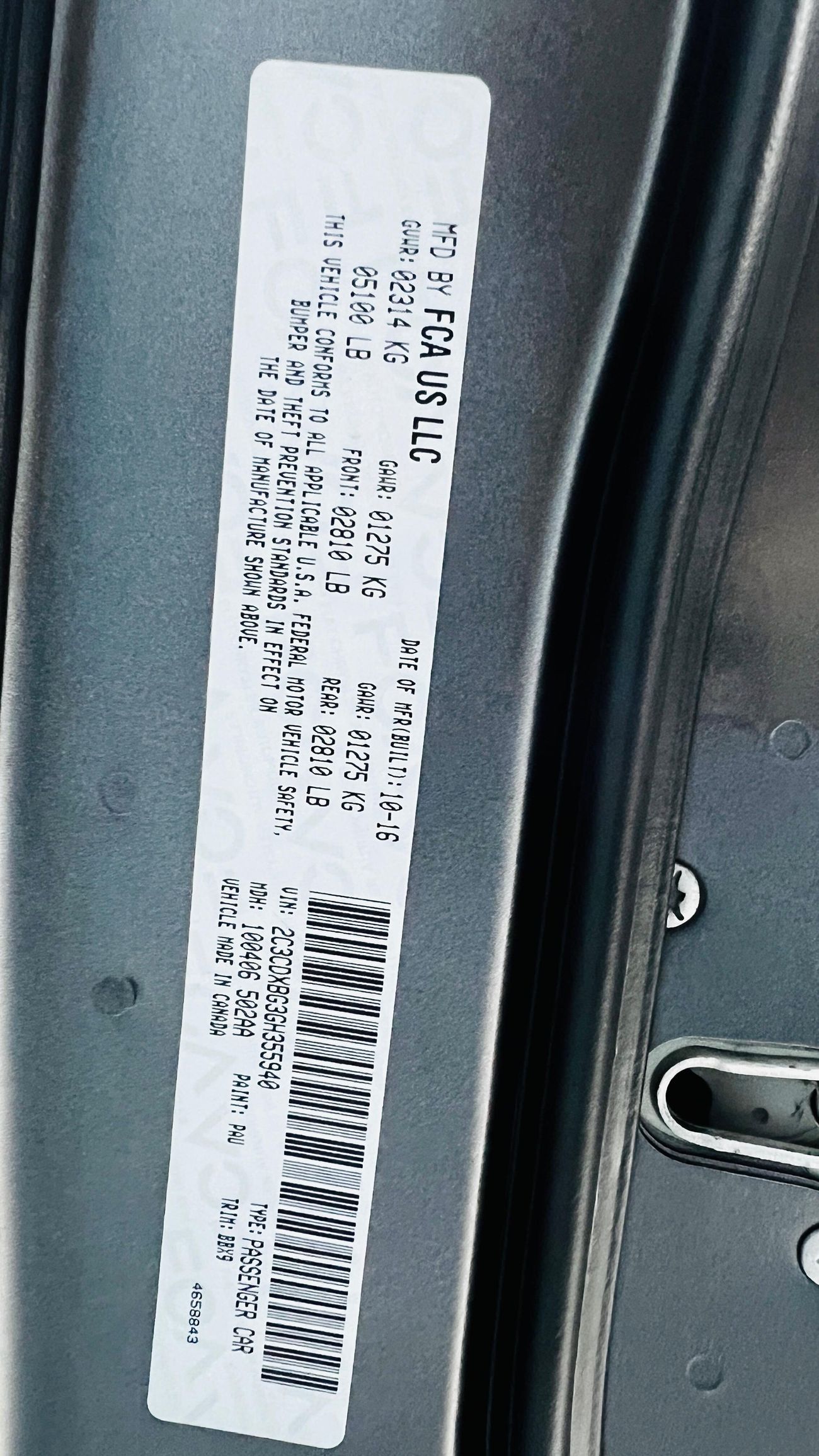 Dodge Charger SE Sport 3.6L