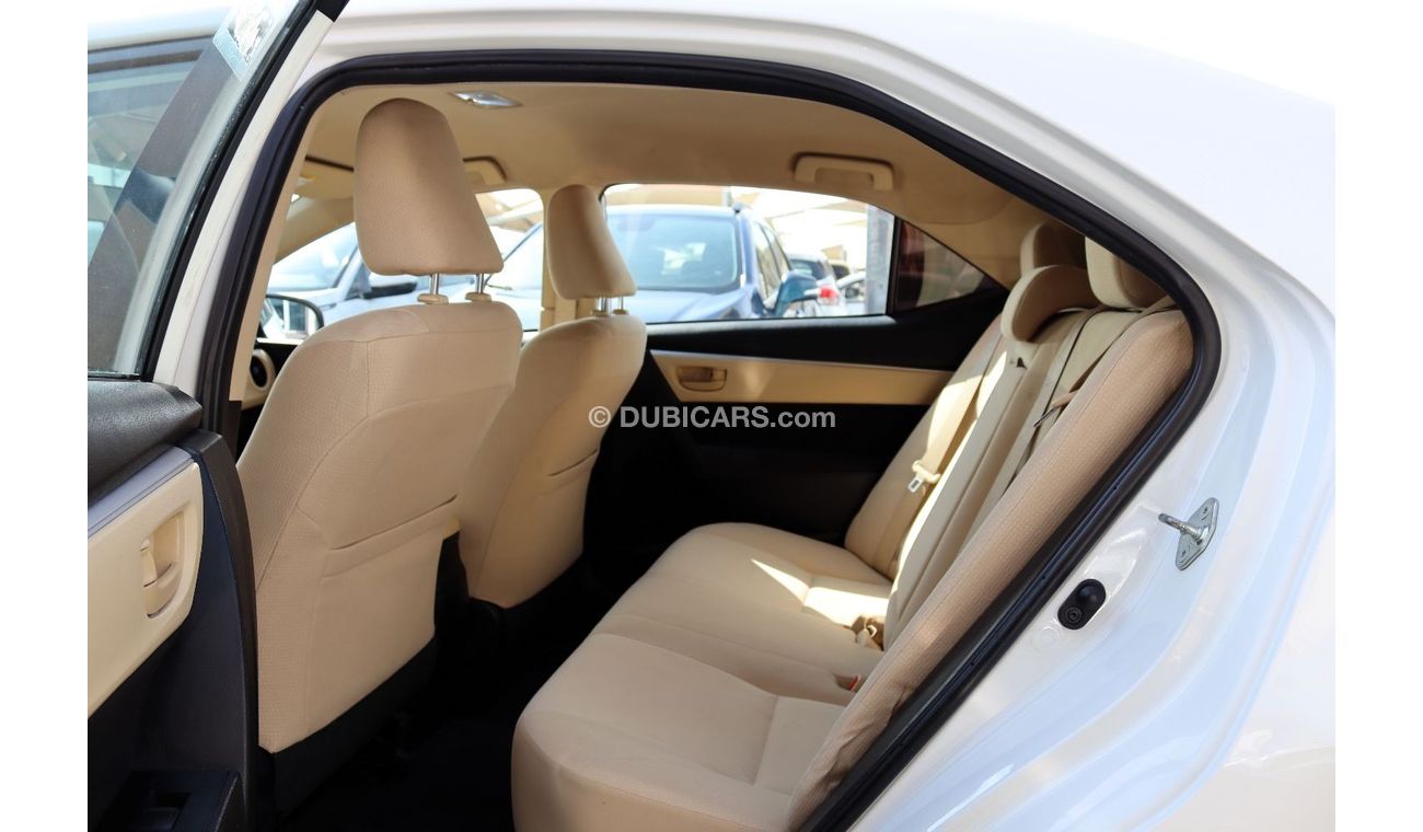 Toyota Corolla XLI ACCIDENTS FREE - GCC - ENGINE 1600 CC - PERFECT CONDITION INSIDE OUT