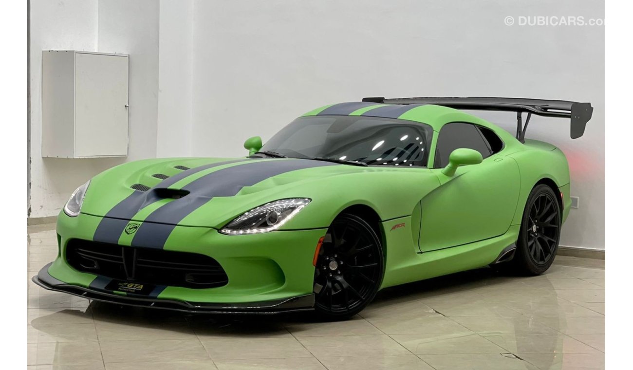 دودج فايبر 2016 Dodge Viper Srt10, Dodge Warranty-Service Contract-Service History, GCC