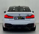 بي أم دبليو M5 Competition 4.4L (617 HP) 2021 BMW M5 Competition, Full Options, Excellent Condition