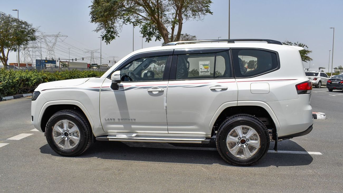 تويوتا لاند كروزر ECT0074 - Toyota Land Cruiser 300 GXR - 4.0L Petrol - White/Black