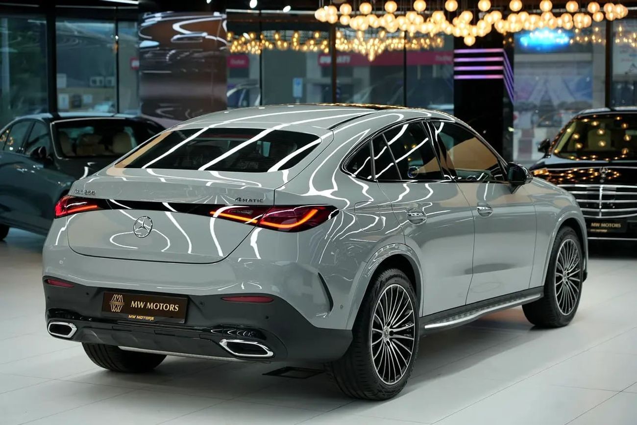 مرسيدس بنز GLC كوبيه 200 Arrival | GLC 200 Coupe | GCC km | Agency Warranty | Premium Plus
